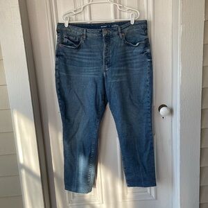 Women’s Old Navy high rise o.g straight size 16
